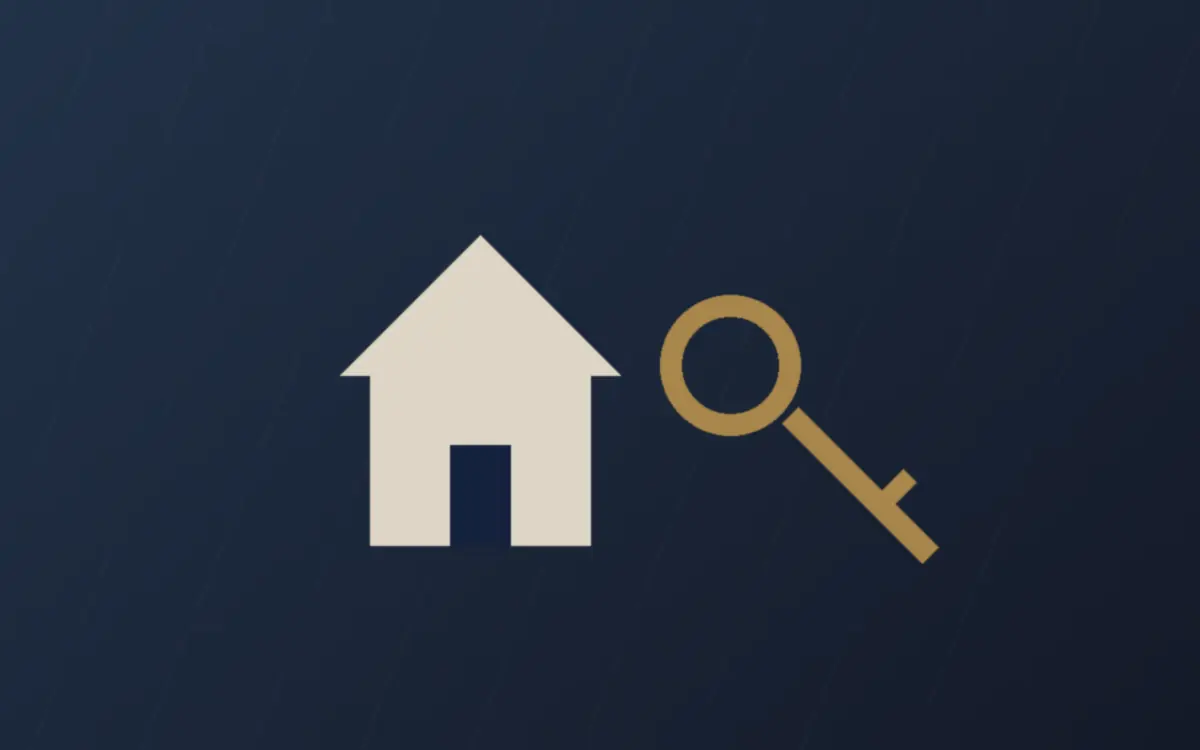 Apartment building and keys